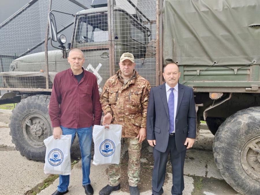 Тульский охранный союз передал гуманитарную помощь участникам СВО