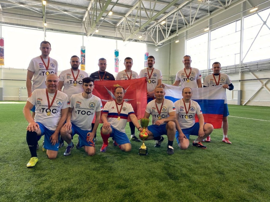 Тульский охранный союз взял "золото" в товарищеском футбольном матче