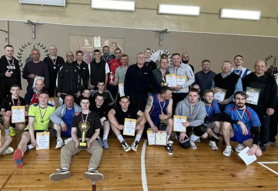 Тульский охранный союз поддержал традиционный волейбольный турнир в п. Волово