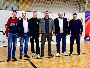 Тульский охранный союз поздравил команду «Прайд»-«Stim Окна» с победой в матче по мини-футболу