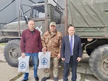 Тульский охранный союз передал гуманитарную помощь участникам СВО
